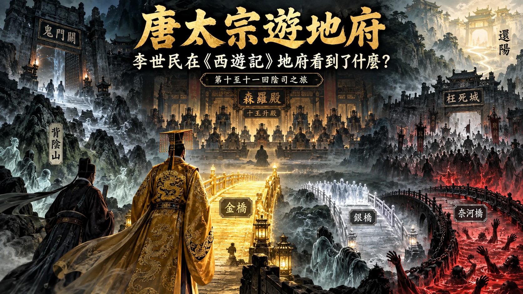 唐太宗遊地府：李世民在《西遊記》地府看到了什麼？