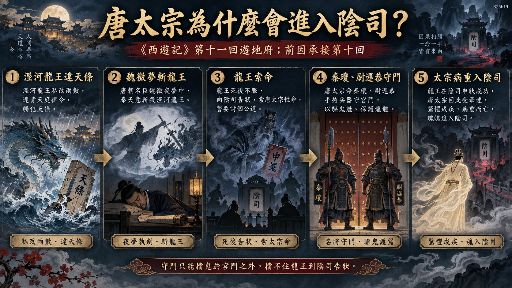 唐太宗遊地府是什麼？李世民為什麼會進入陰司　知識卡
