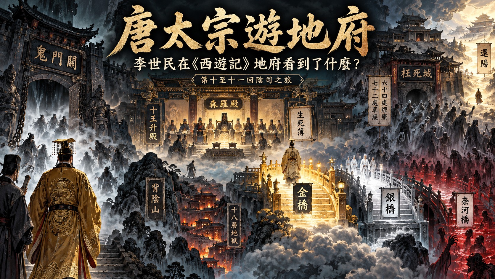 森羅殿見十王：唐太宗為什麼受審，又為什麼可以還陽　知識卡