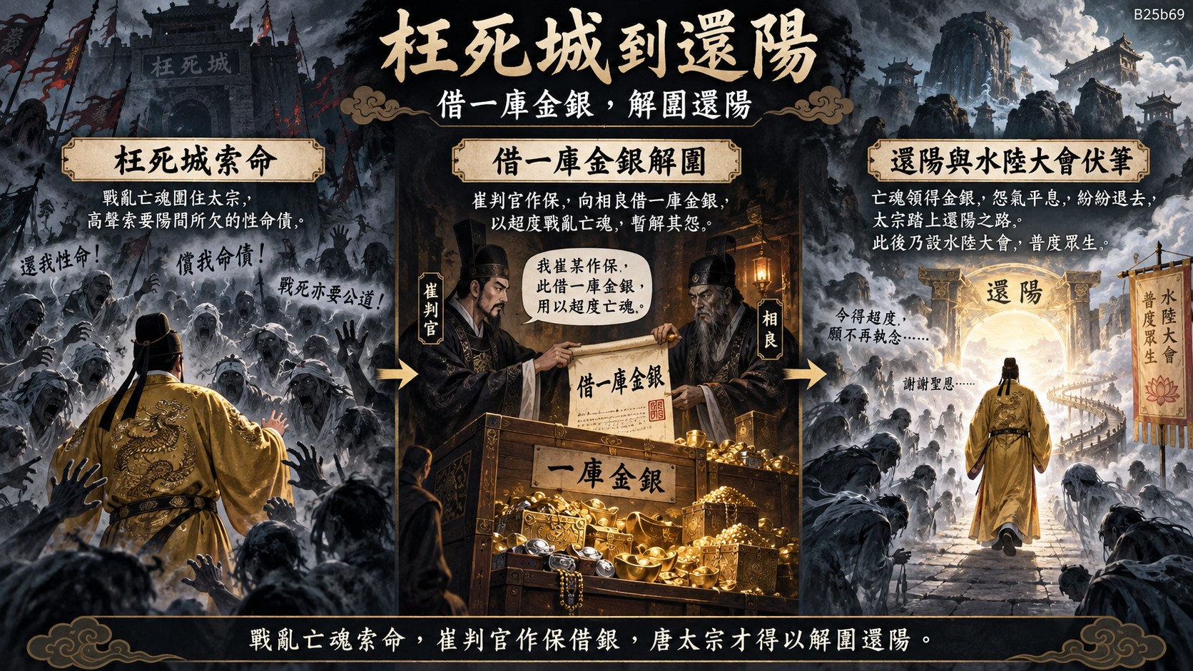 枉死城到還陽：為什麼又有一群亡魂向唐太宗索命　知識卡