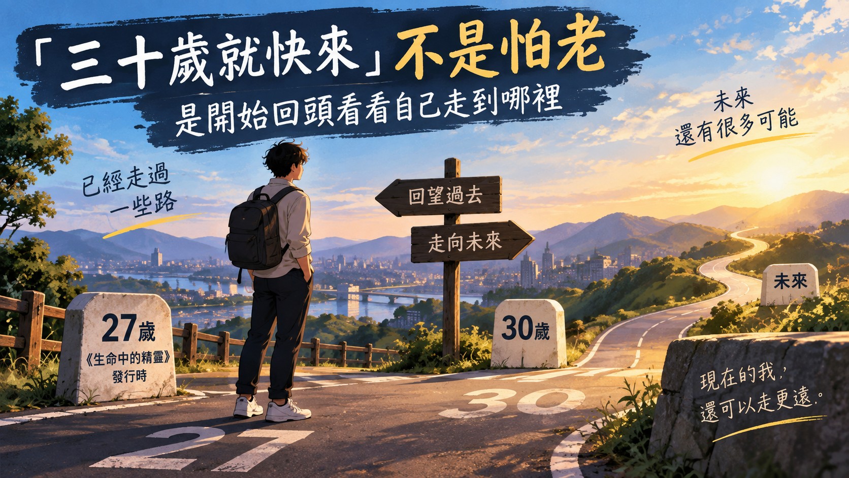 「三十歲就快來」不是怕老　知識卡