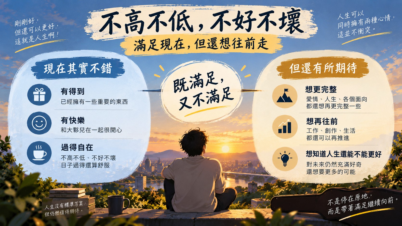 不高不低，不好不壞　知識卡