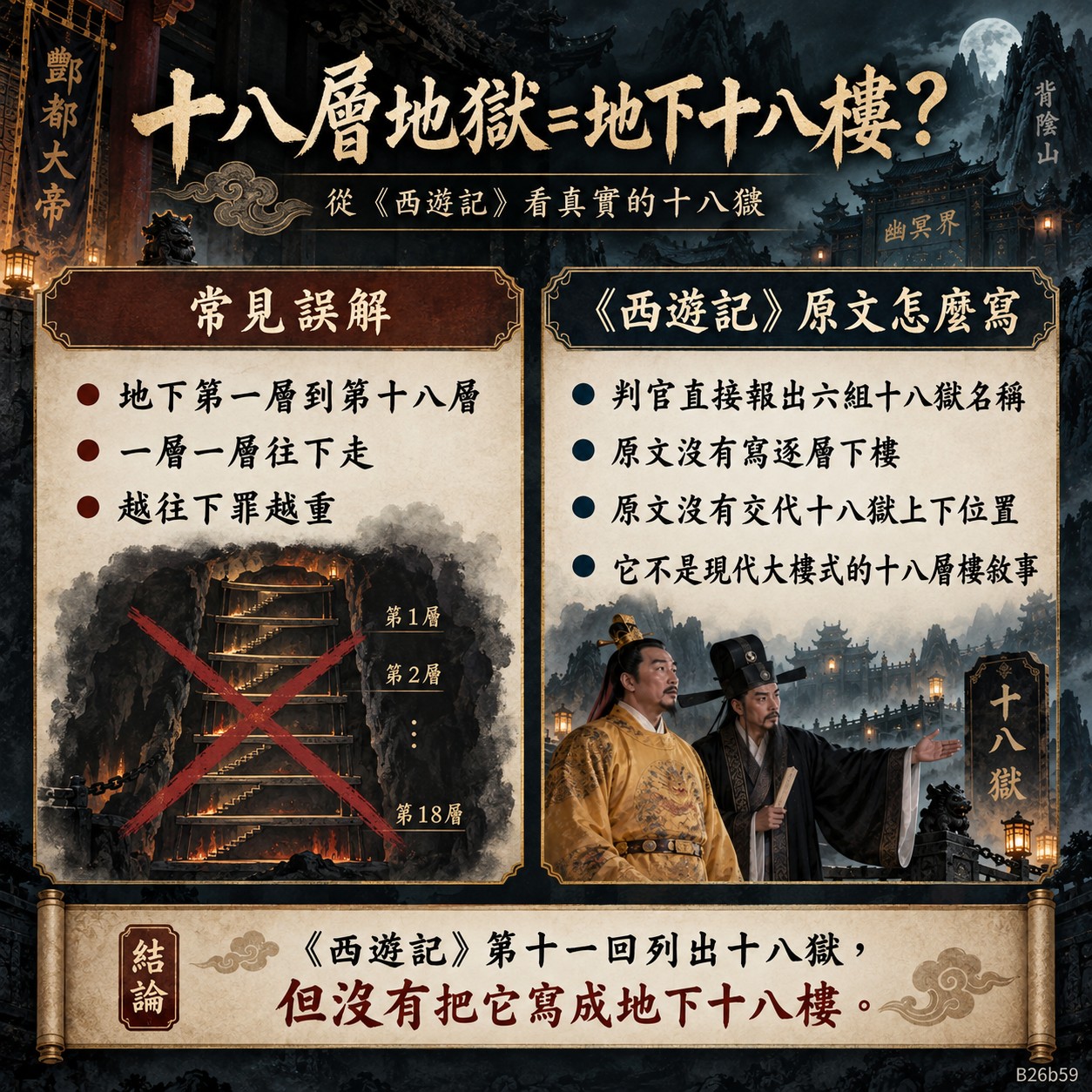 「十八層」不是地下十八樓的概念校正　知識卡
