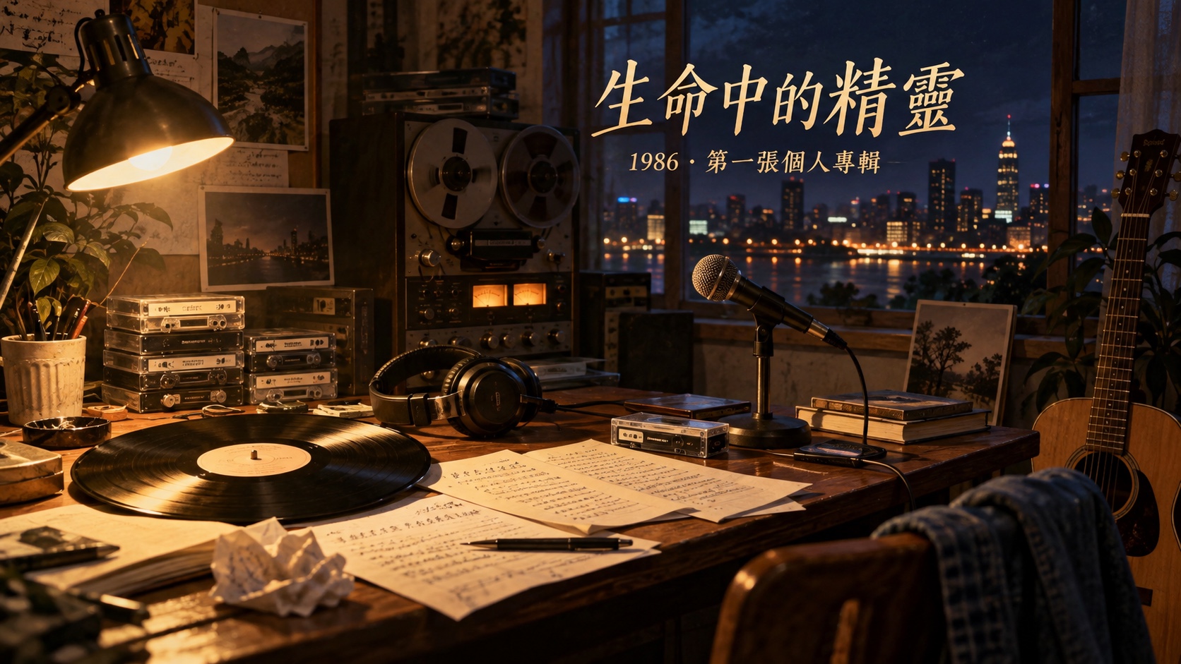 李宗盛《生命中的精靈》專輯特色圖：1980年代音樂創作空間意象