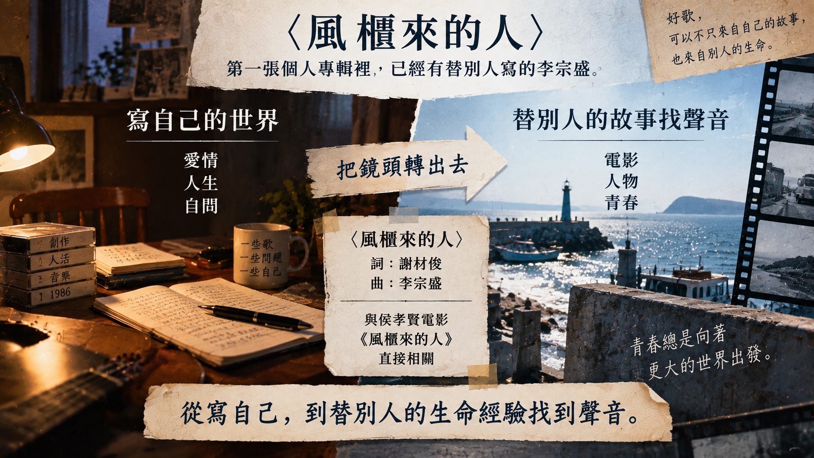 〈風櫃來的人〉從寫自己到替別人的故事找聲音 知識卡