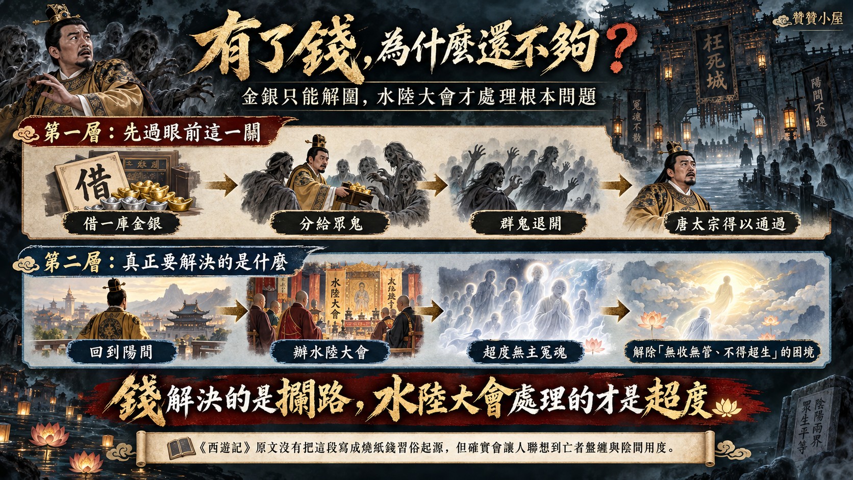 有了錢為什麼還不夠