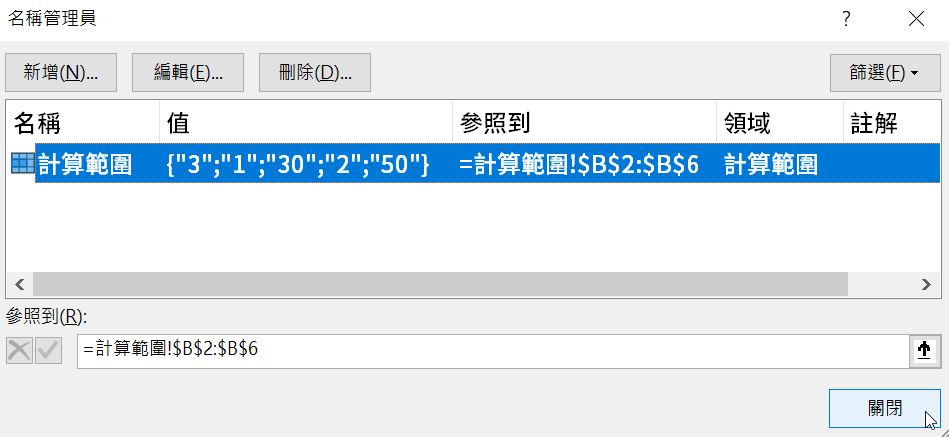 六、名稱相關資訊