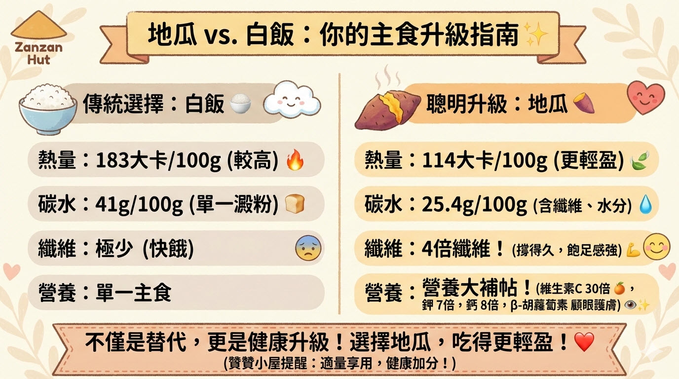 四、地瓜代替白飯