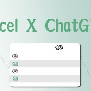 ChatGPT Excel課程：財會人必須掌握的1項熱門工具