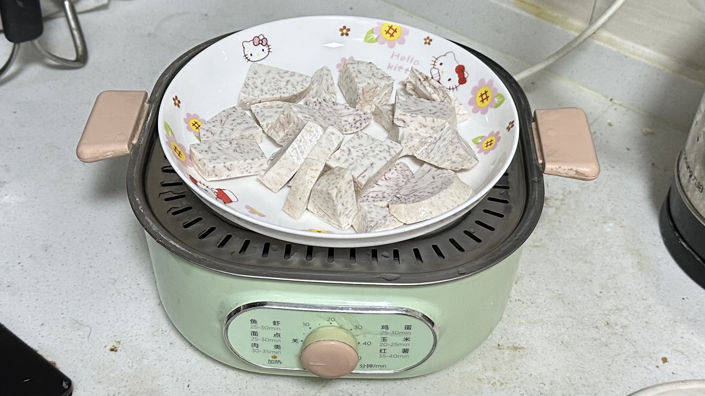 二、蒸鍋半個小時