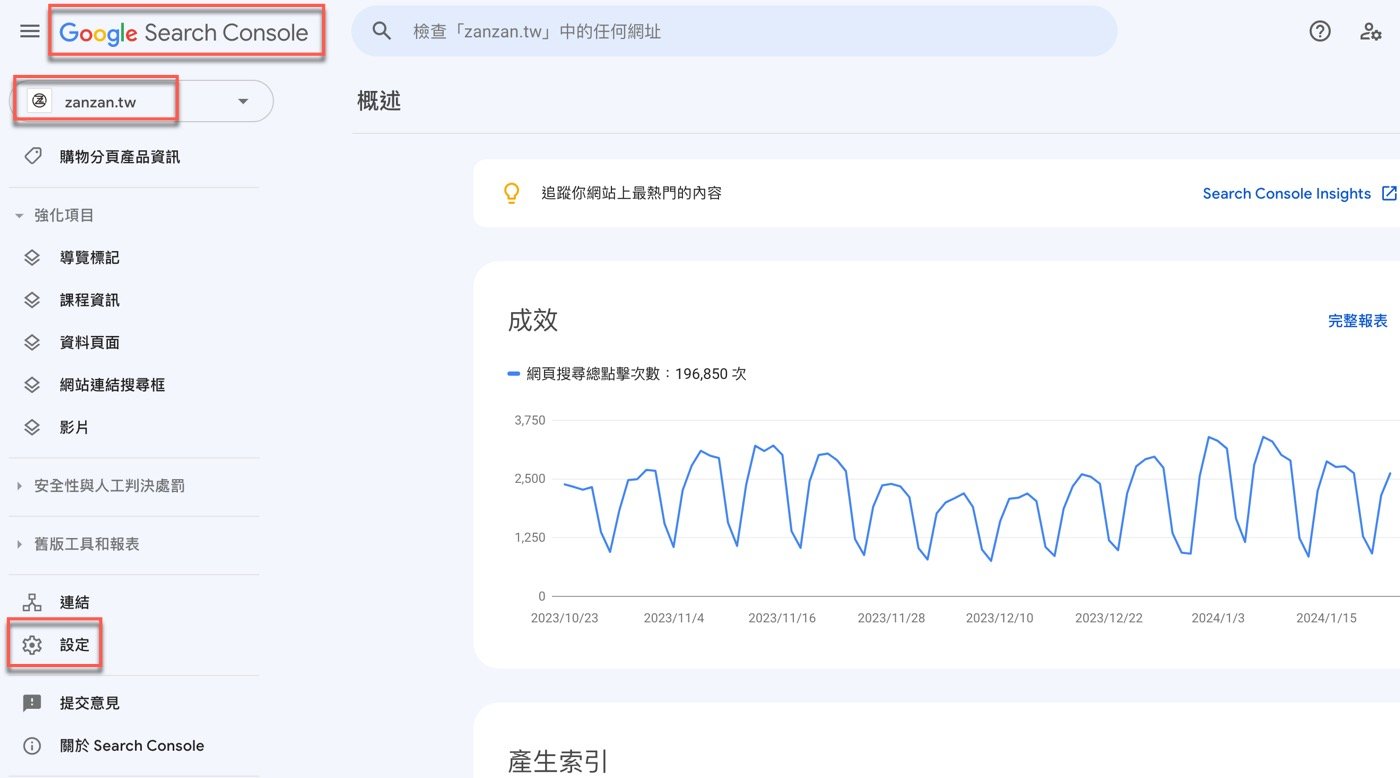 五、Google Search Console