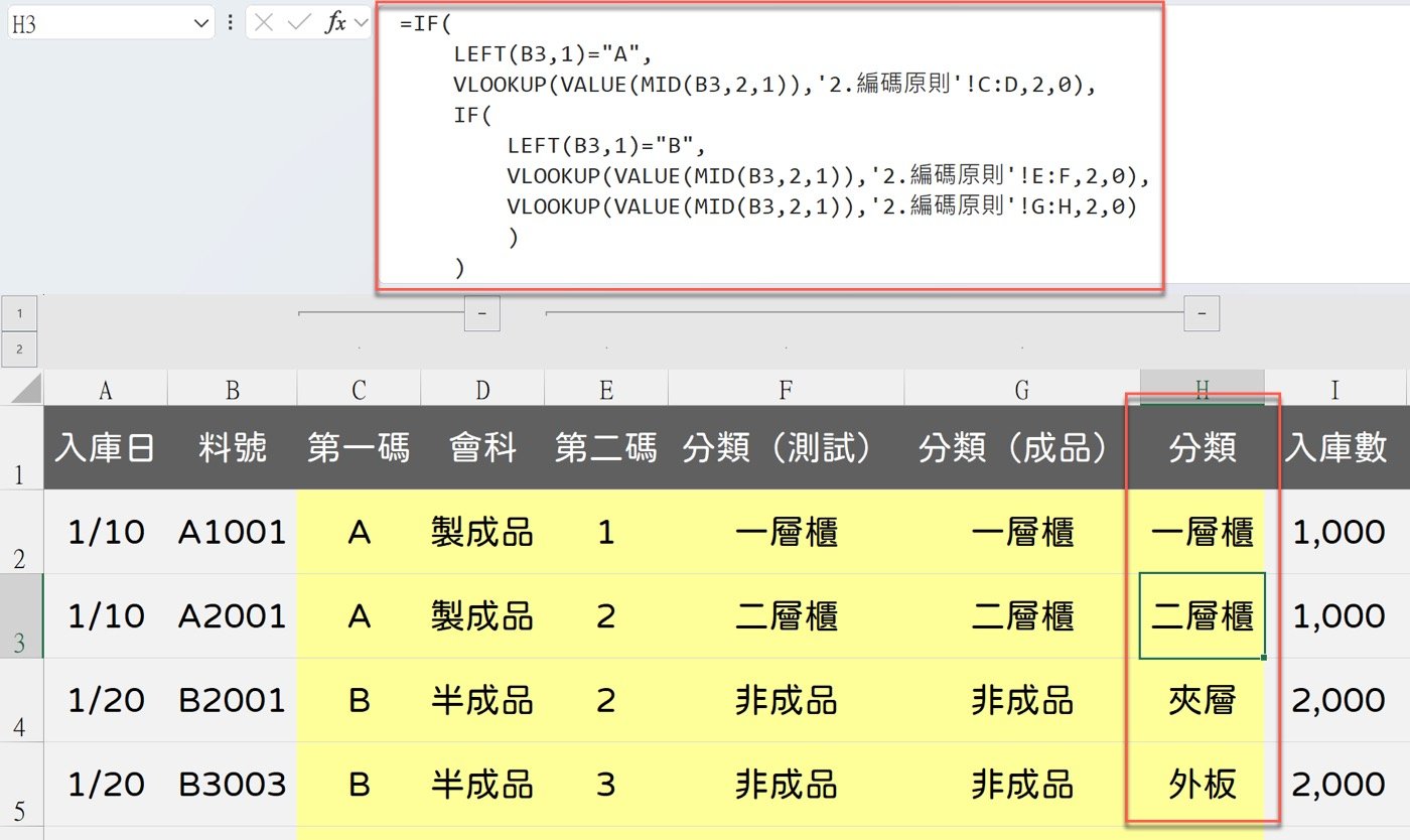 五、Excel公式整理