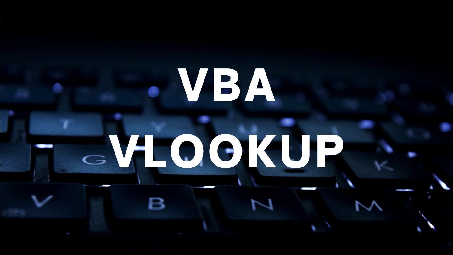VBA VLOOKUP：3大重點瞭解程式如何優化Excel函數