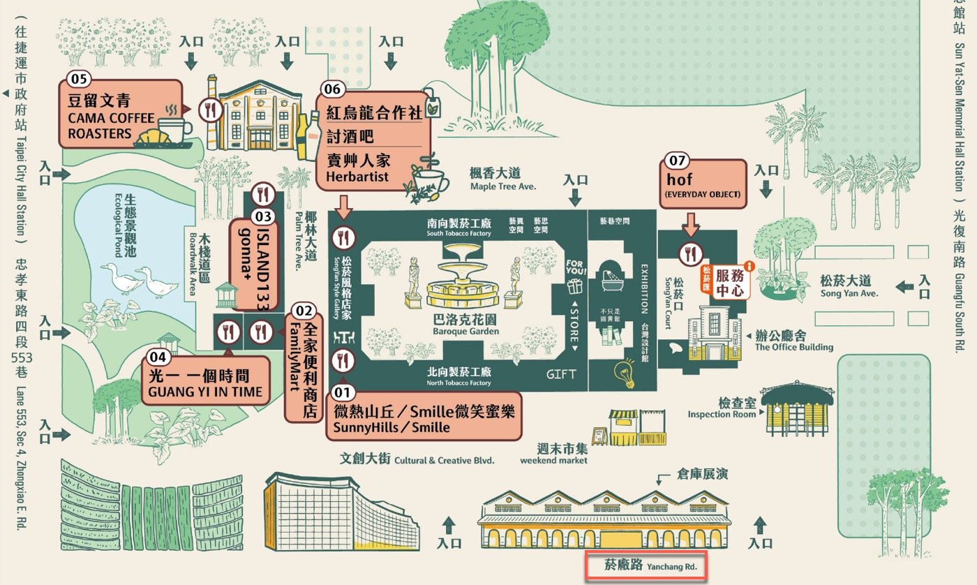 五、松山文創園區地圖3