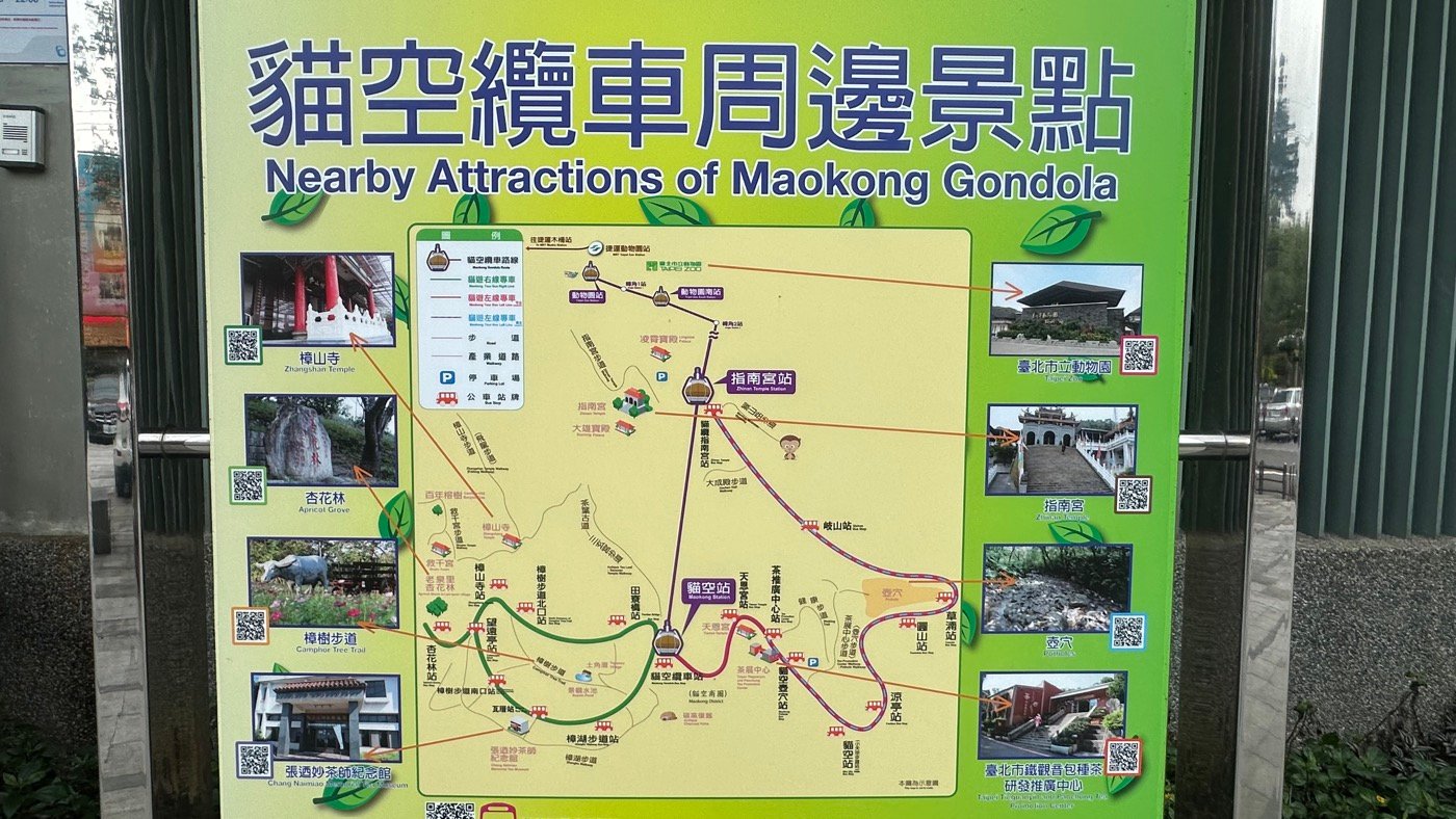四、貓空纜車路線