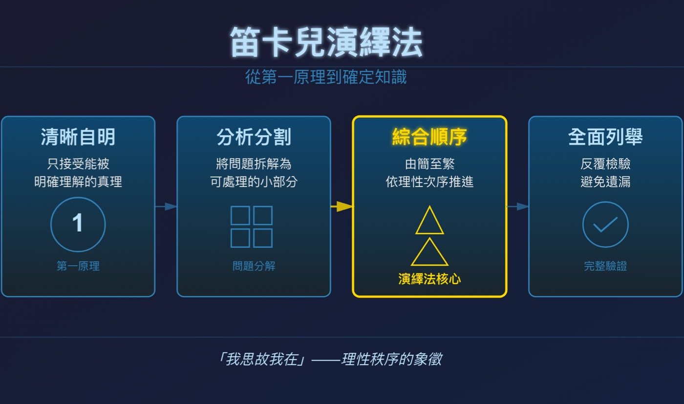 三、笛卡兒演繹法