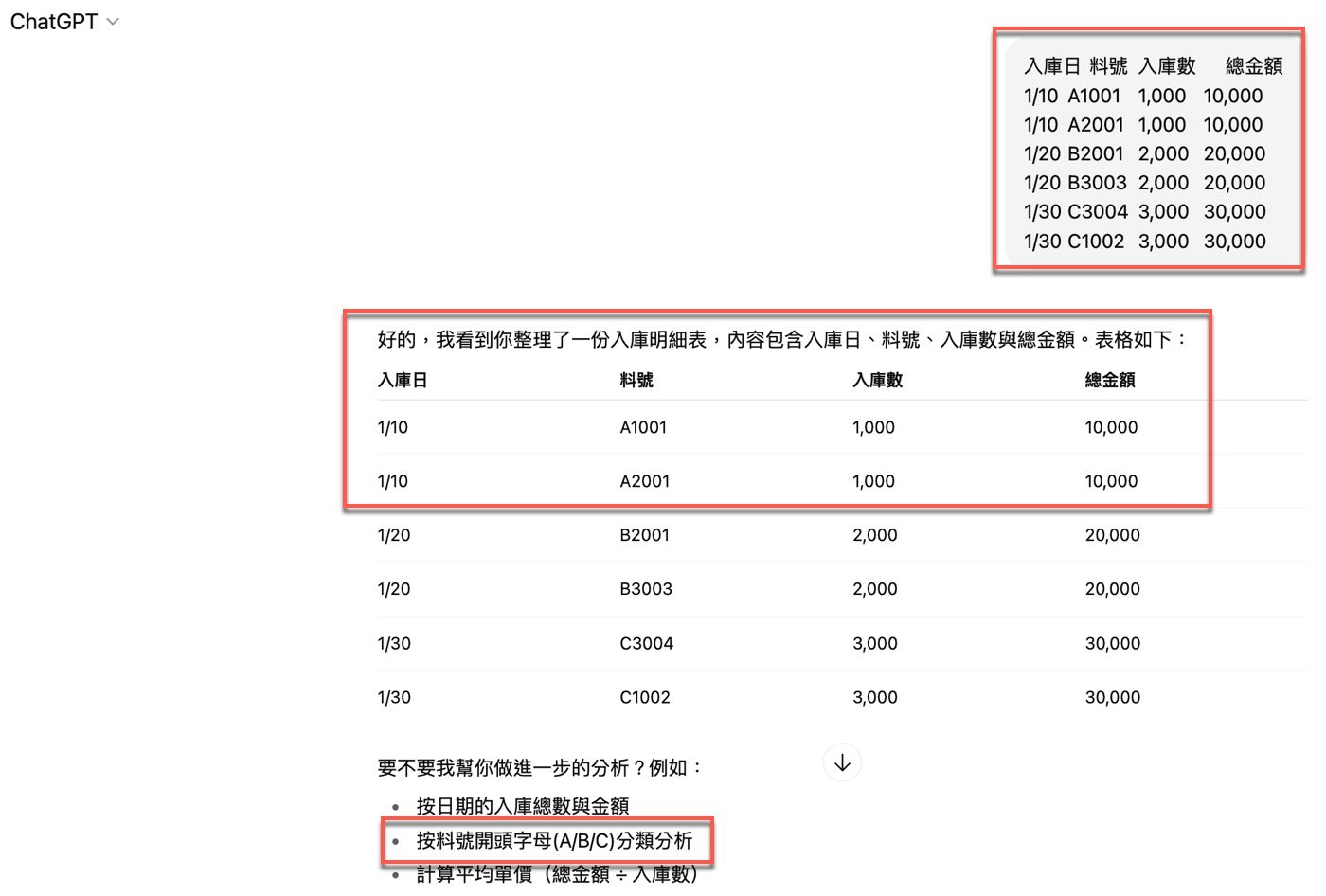 二、提交AI資料