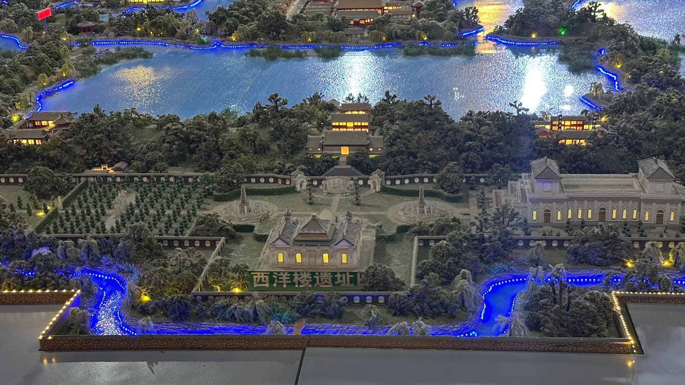 圓明園原貌:火燒事件和1張圓明園重建地圖