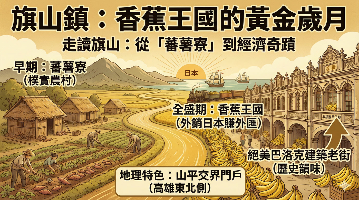 一、旗山鎮香蕉王國