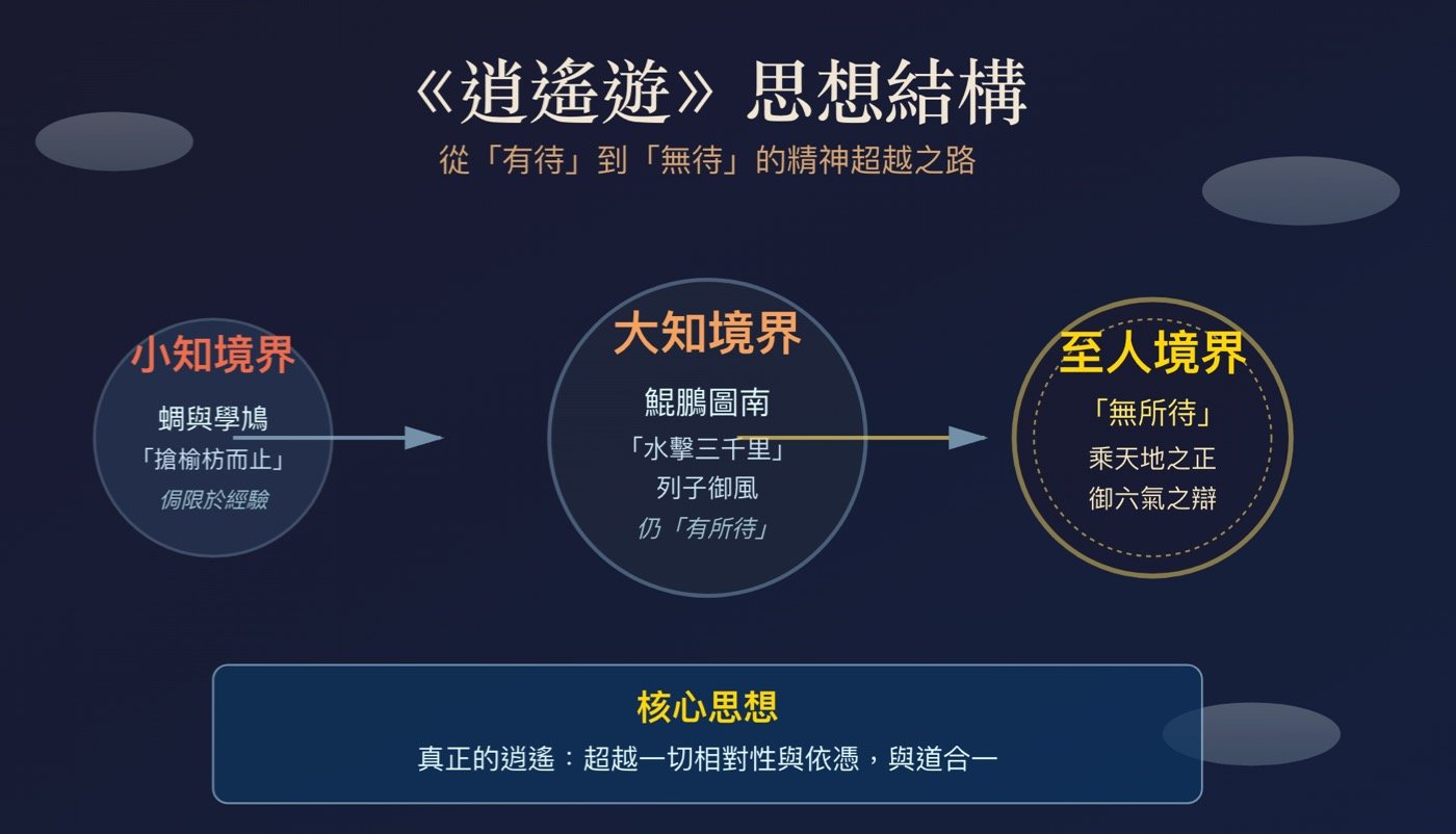 一、逍遙遊鯤鵬解說