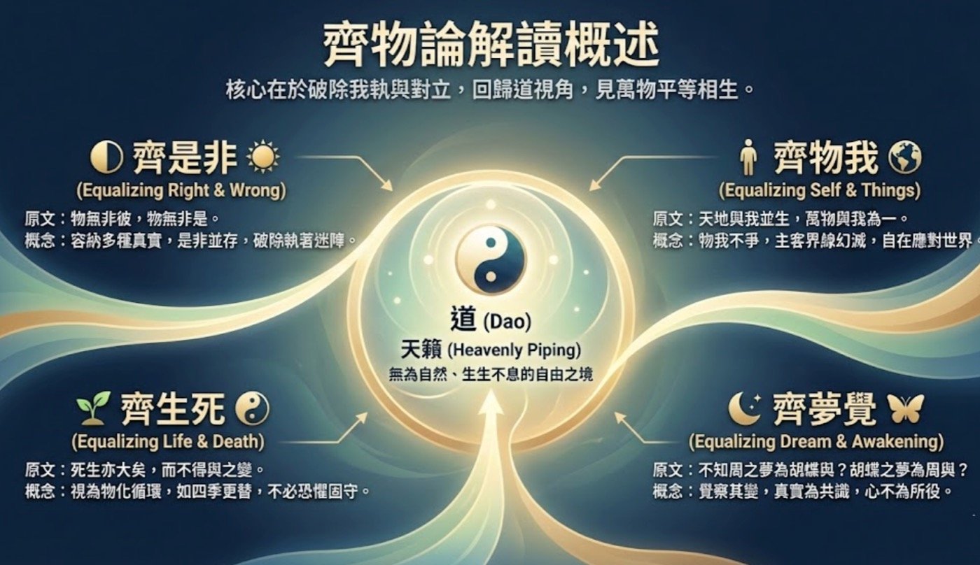 一、齊物論解讀概述