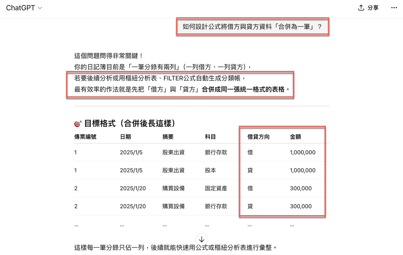 六、日記簿格式優化