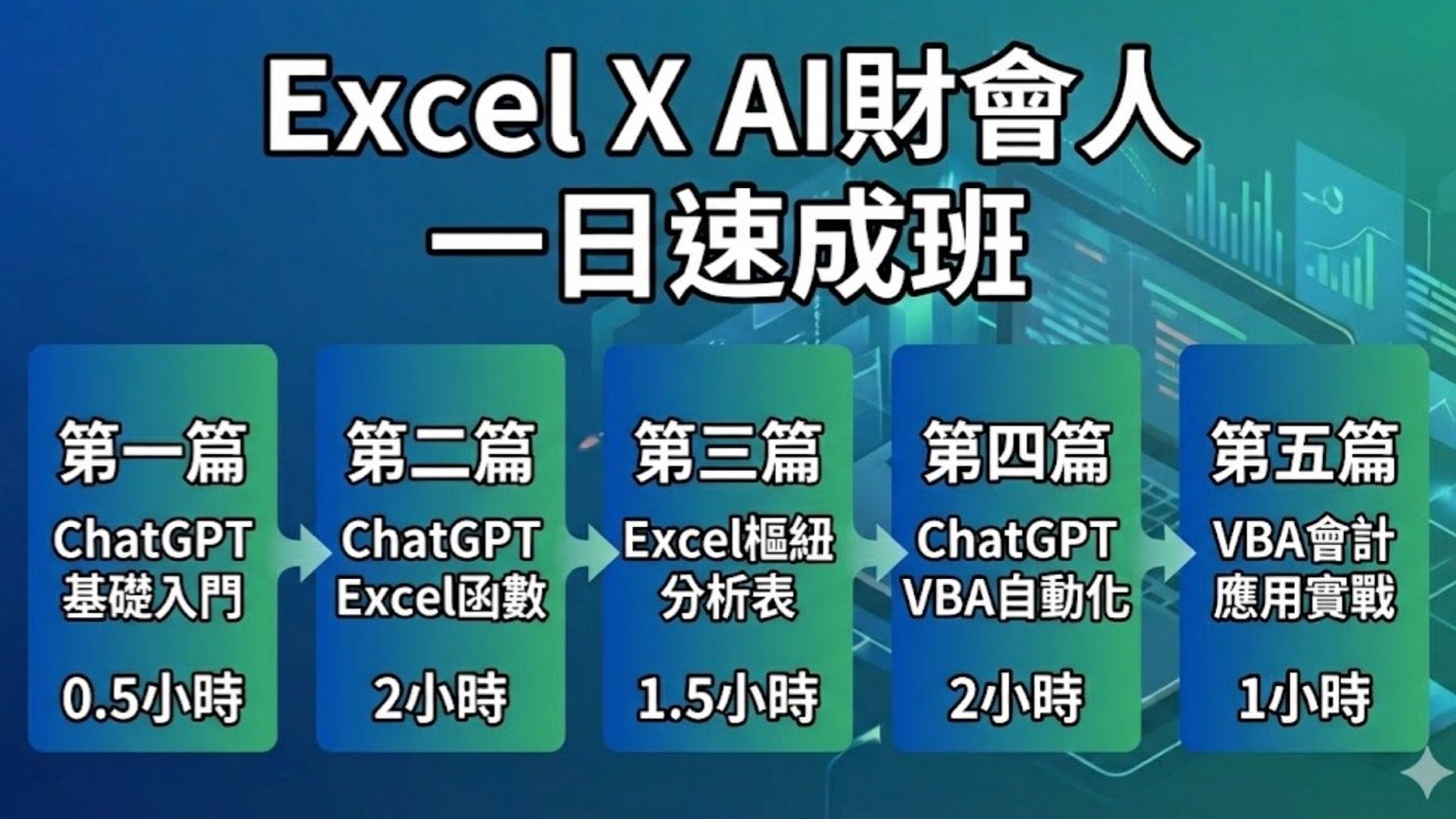 五、財會人一日速成班