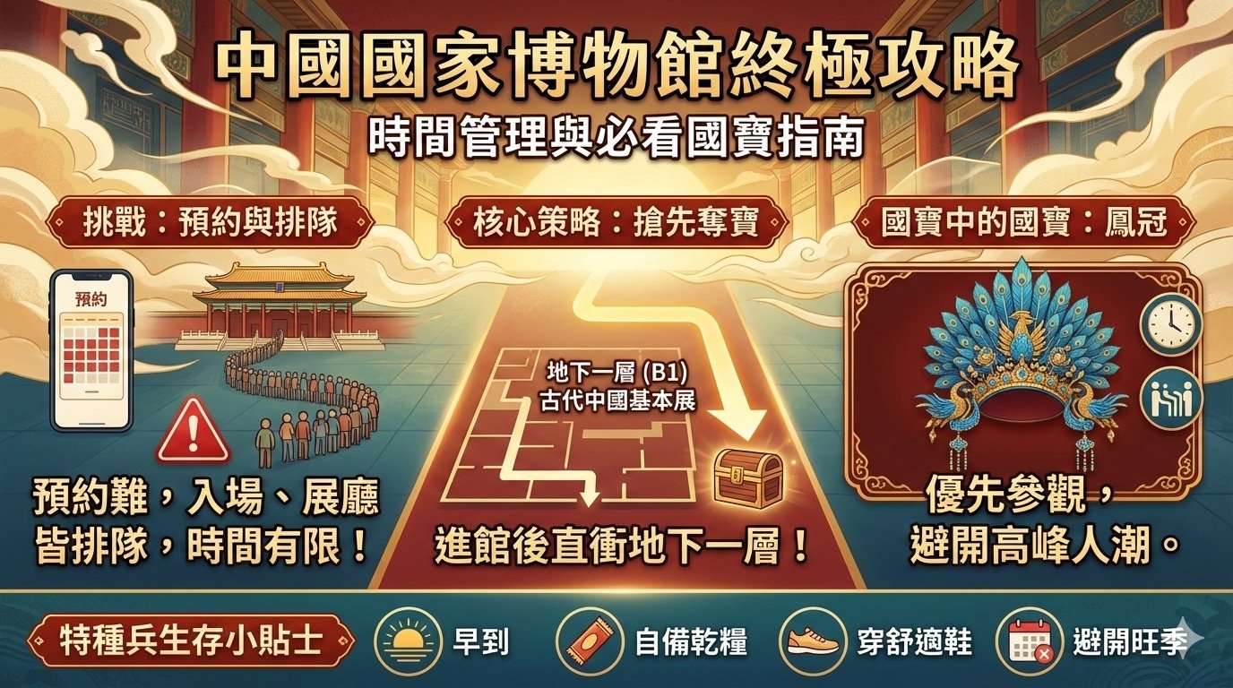 中國國家博物館攻略：北京行必看3大鎮館之寶