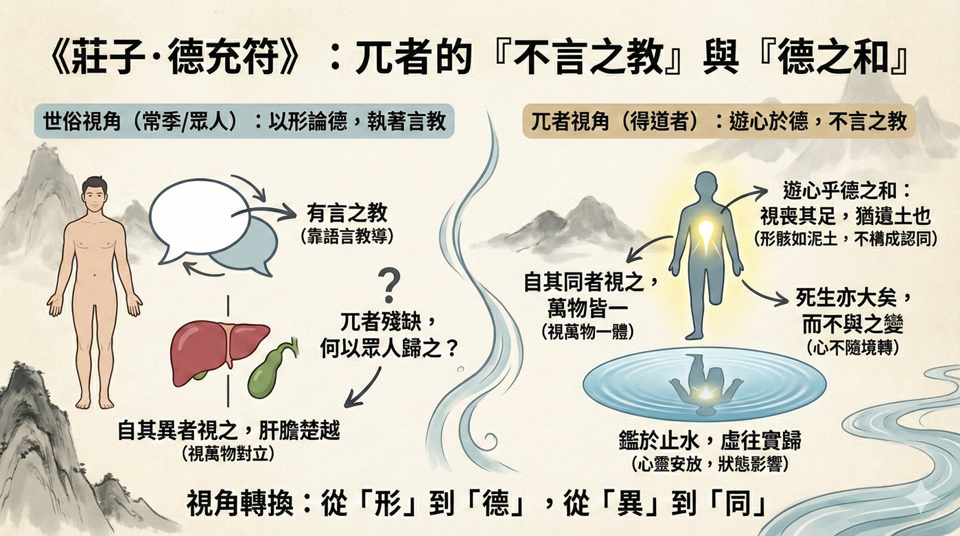 一、德充符賞析破題