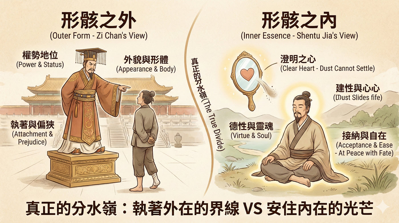 德充符重點：6則寓言白話賞析瞭解莊子思想