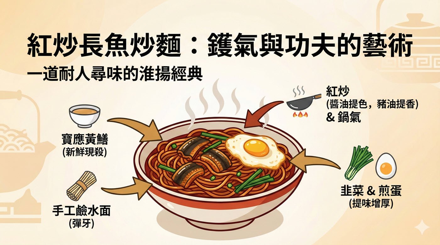 鱔魚意麵做法:米其林推薦的南京3百碗長魚麵