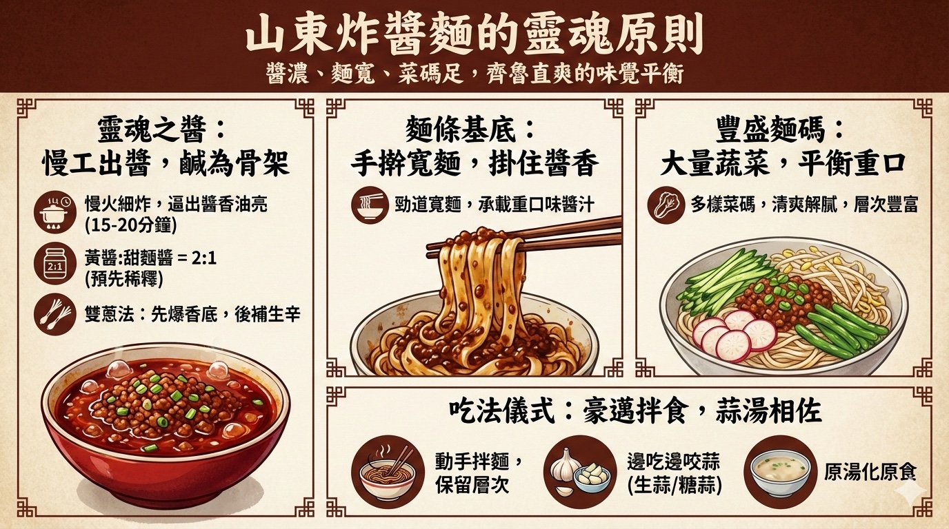 二、山東炸醬麵做法