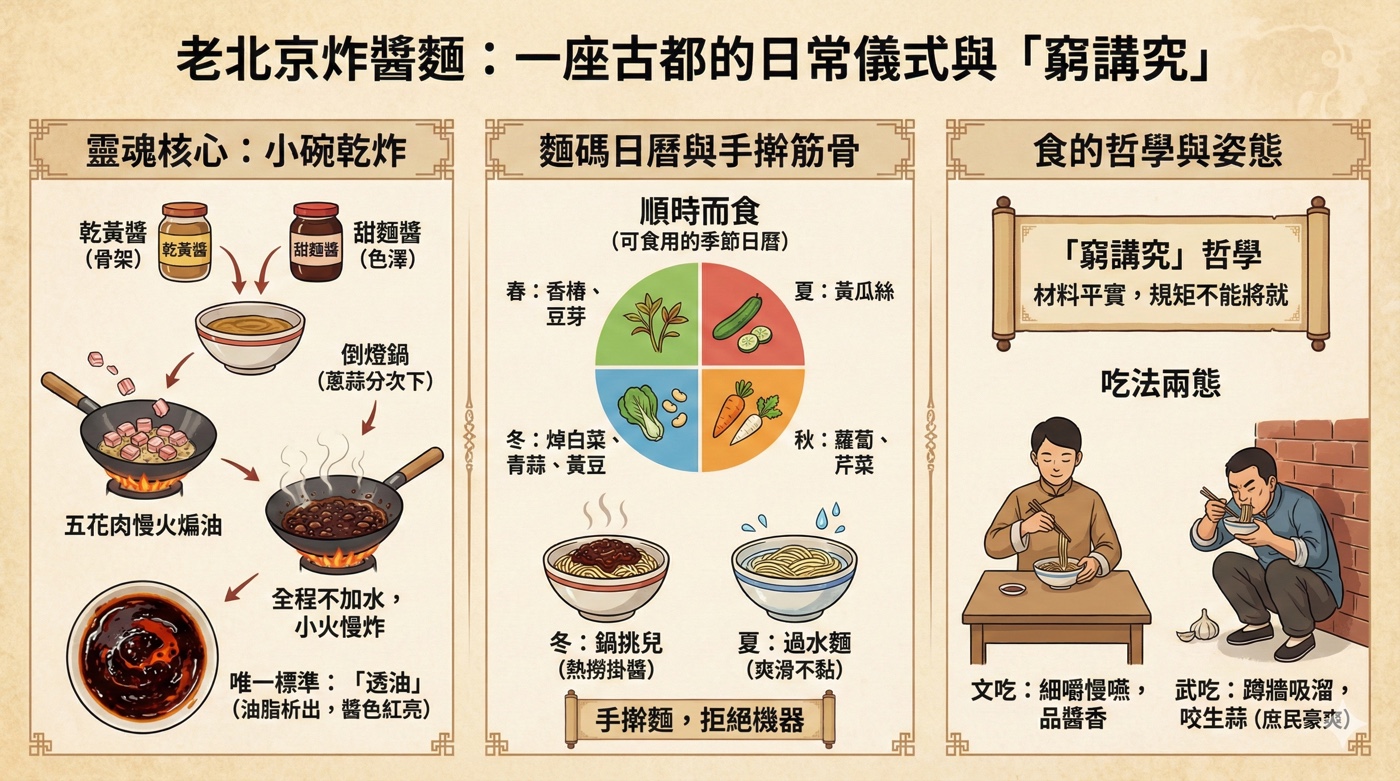 外省炸醬麵做法：台灣韓國4大正宗炸醬麵特色