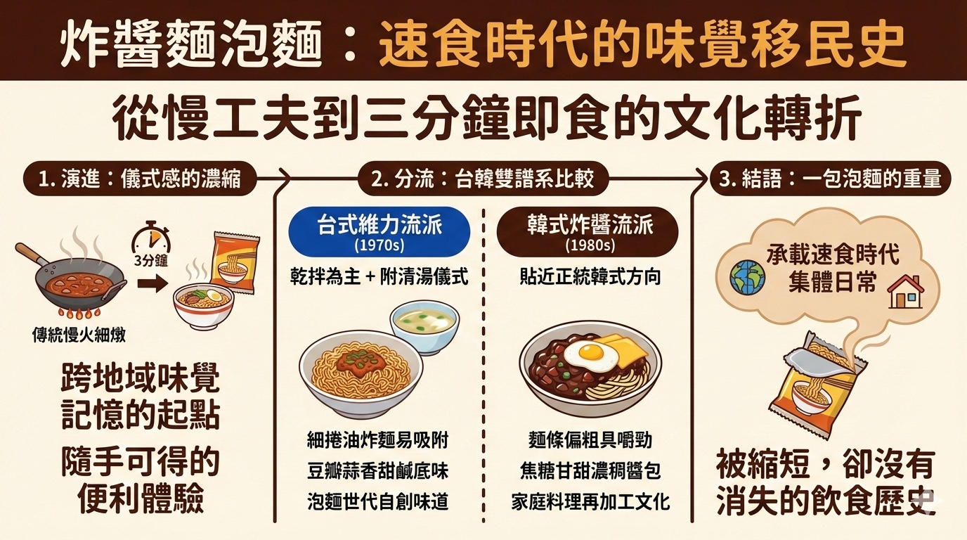 七、炸醬麵泡麵特色