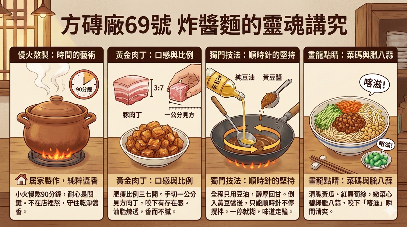 北京炸醬麵做法:在老北京吃1碗米其林炸醬麵