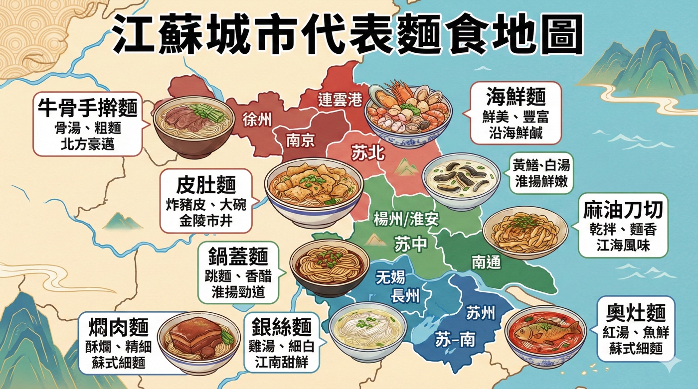 三、湯麵種類特色