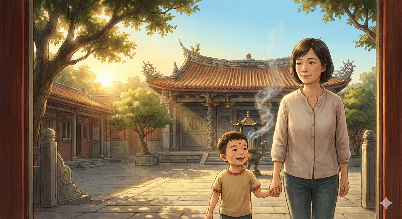 (小說)紅衣還願5:以祝福斷開纏繞兩代的紅線