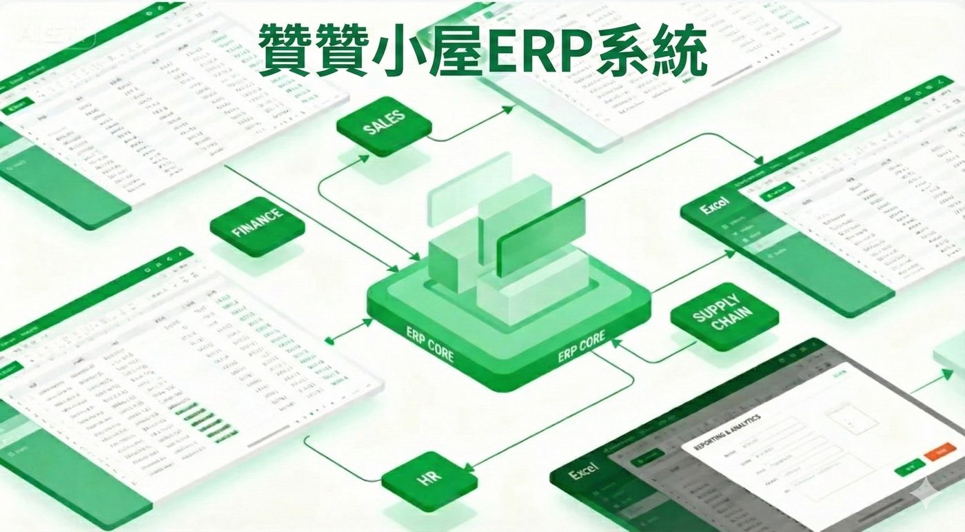ERP系統:量身訂做客製化設計的1套自動化管理系統