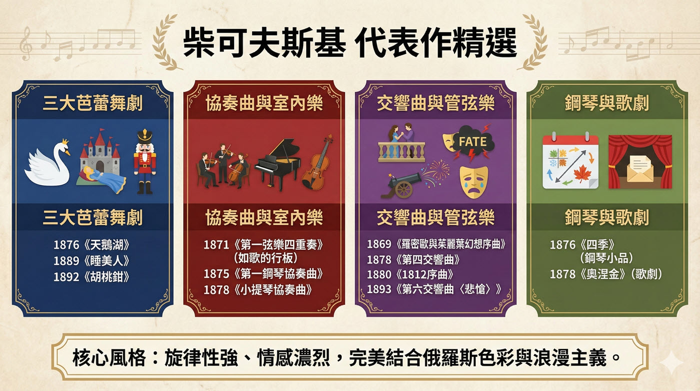 柴可夫斯基代表作:12首柴可夫斯基名曲必聽