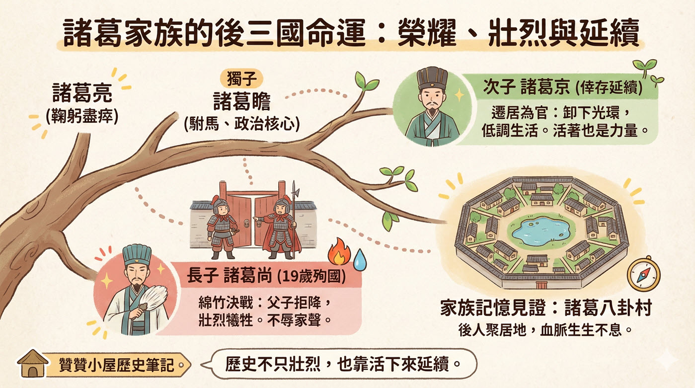 四、諸葛亮後代傳承