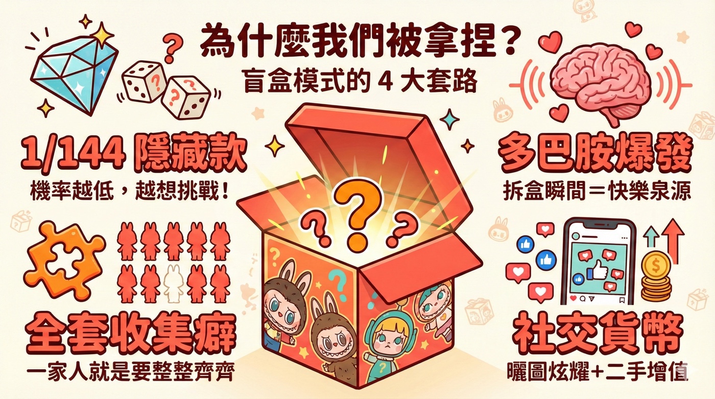 四、泡泡瑪特盲盒