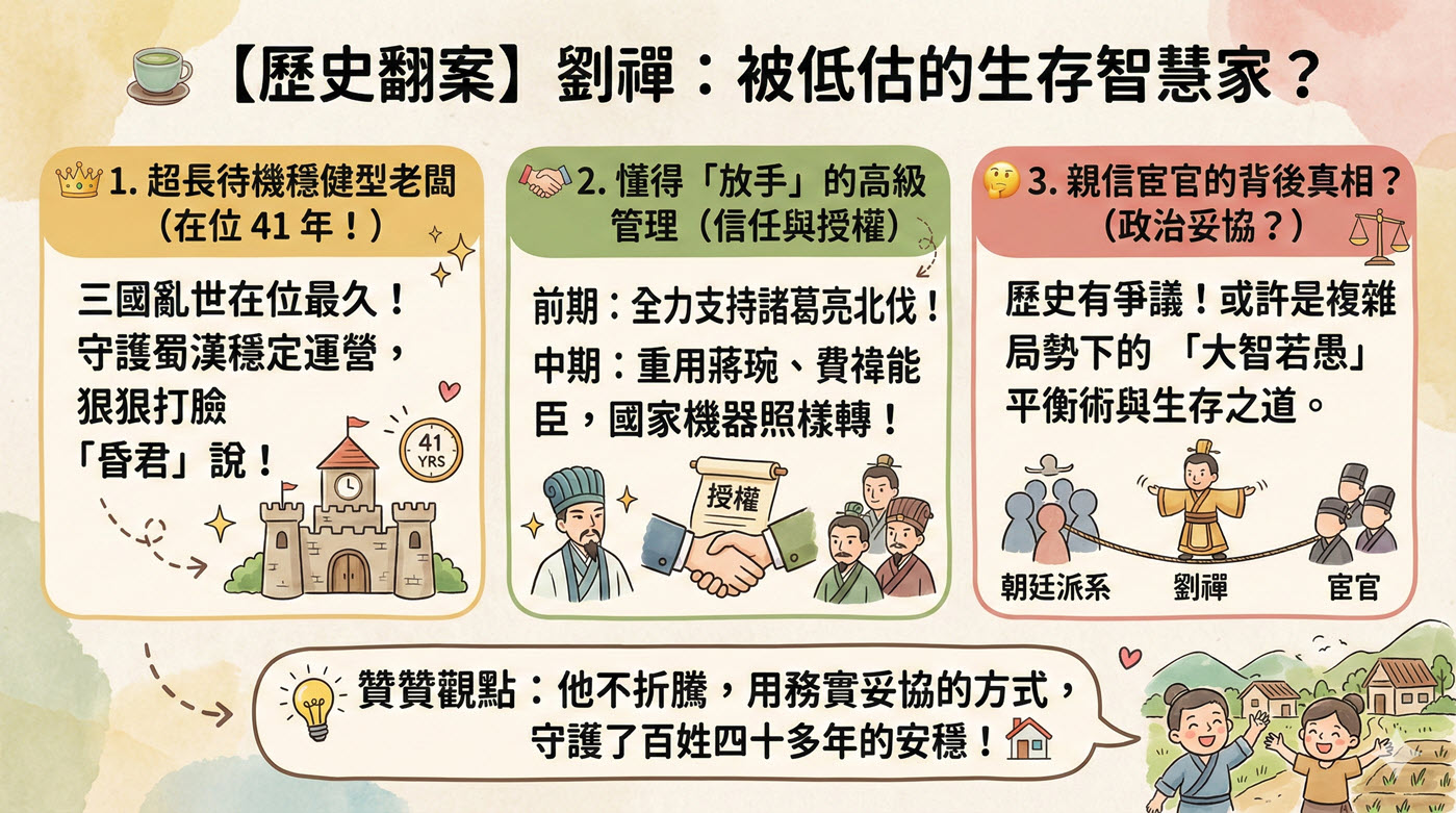 一、劉禪阿斗歷史