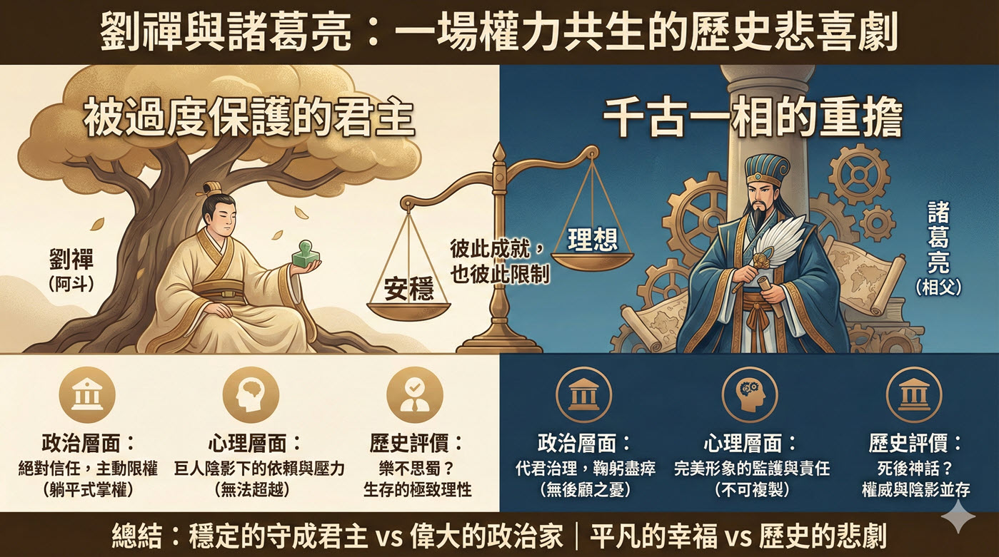 二、劉禪諸葛亮關係