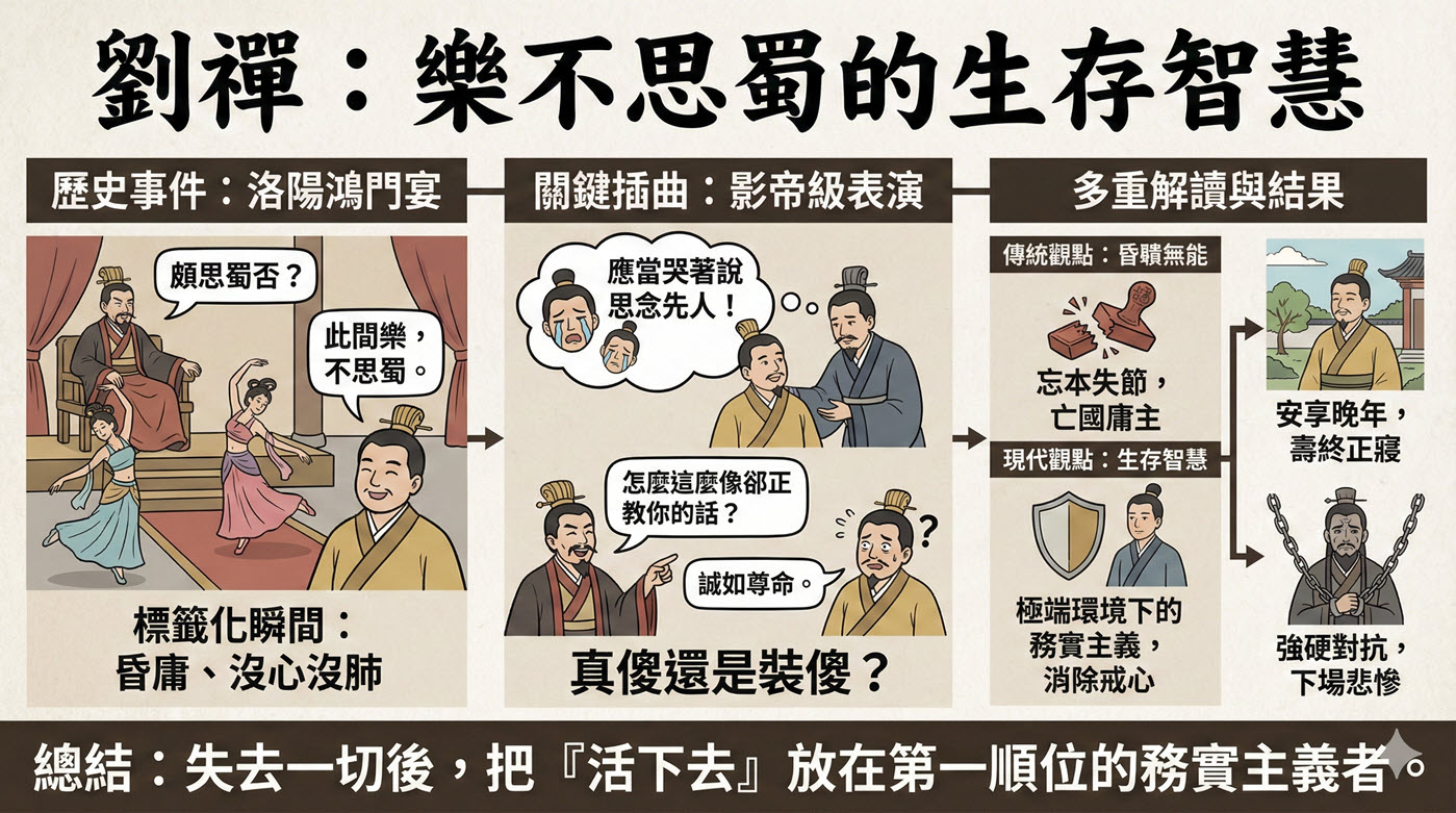 三、劉禪樂不思蜀