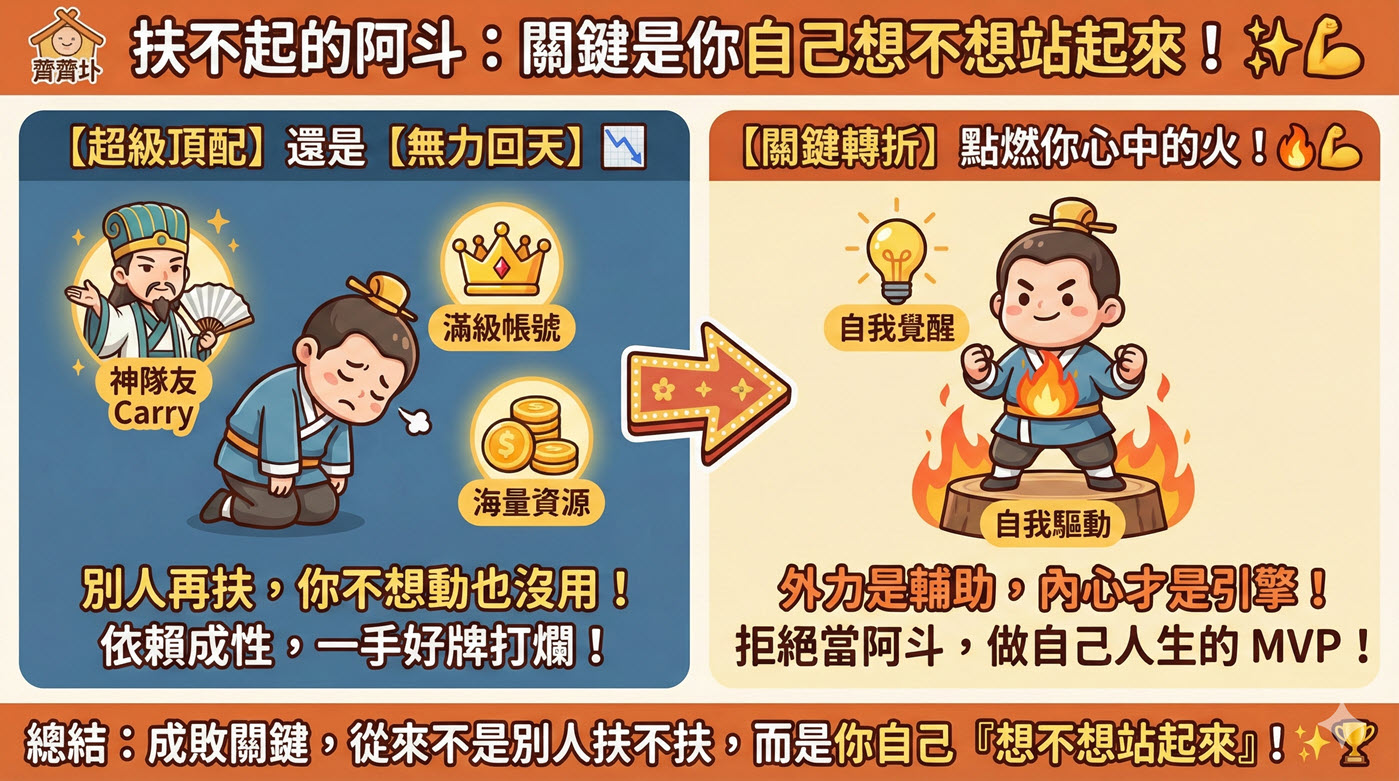 扶不起的阿斗意思：2個典故反思劉禪阿斗故事