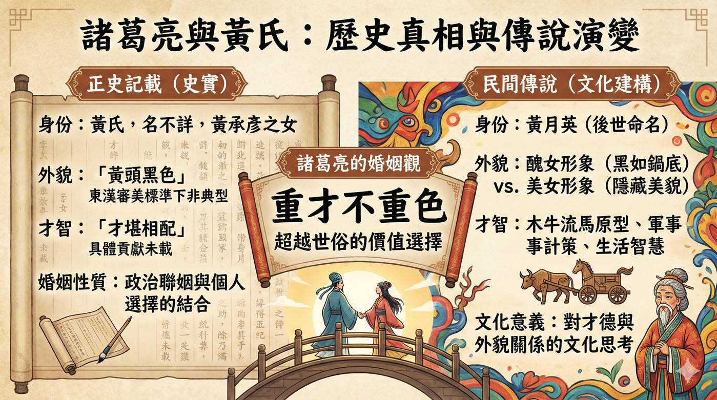 諸葛亮老婆:1場婚姻改變自己人生與國家歷史