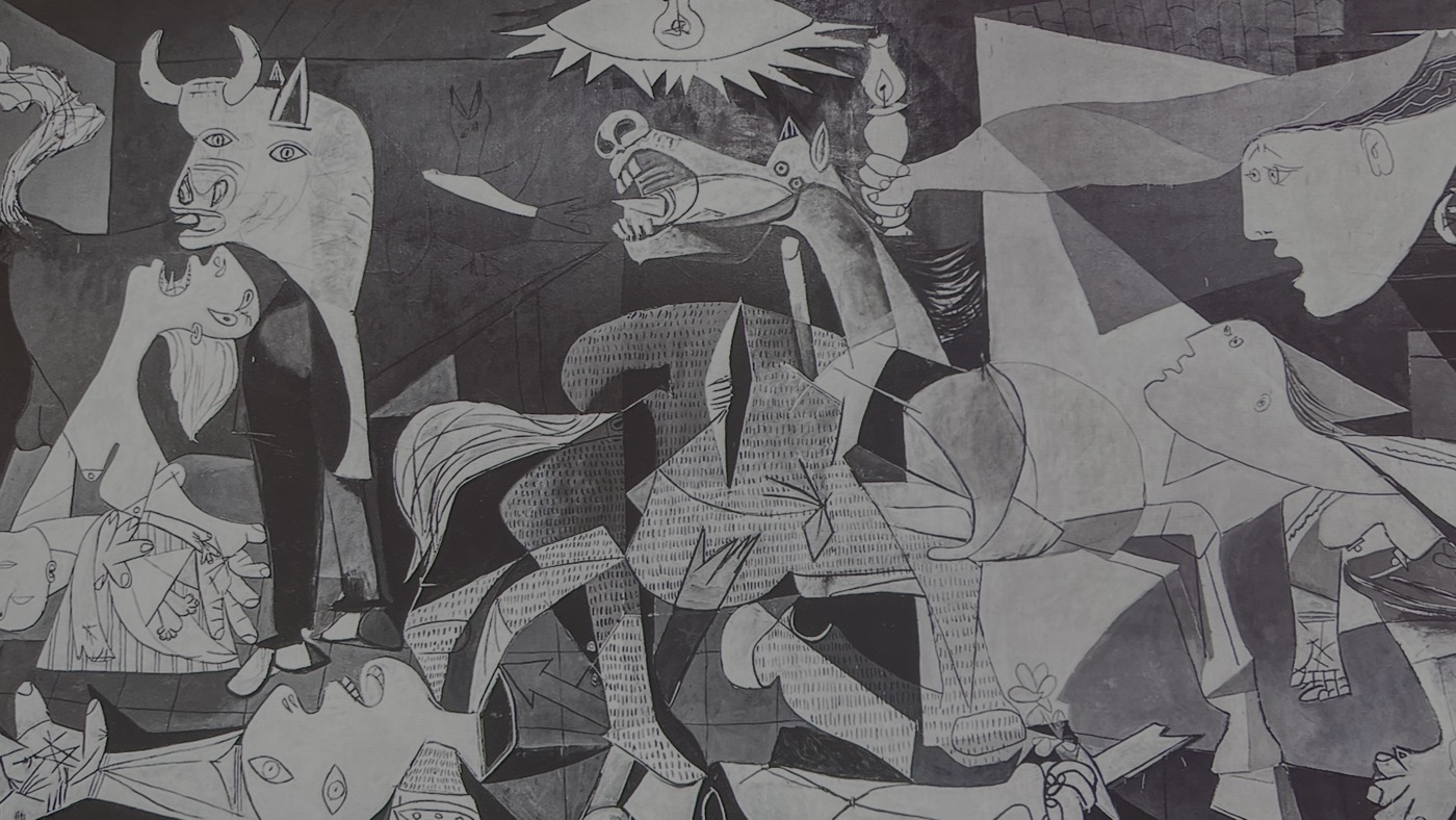 六、畢卡索最有名的畫:對於戰爭的抽象控訴2