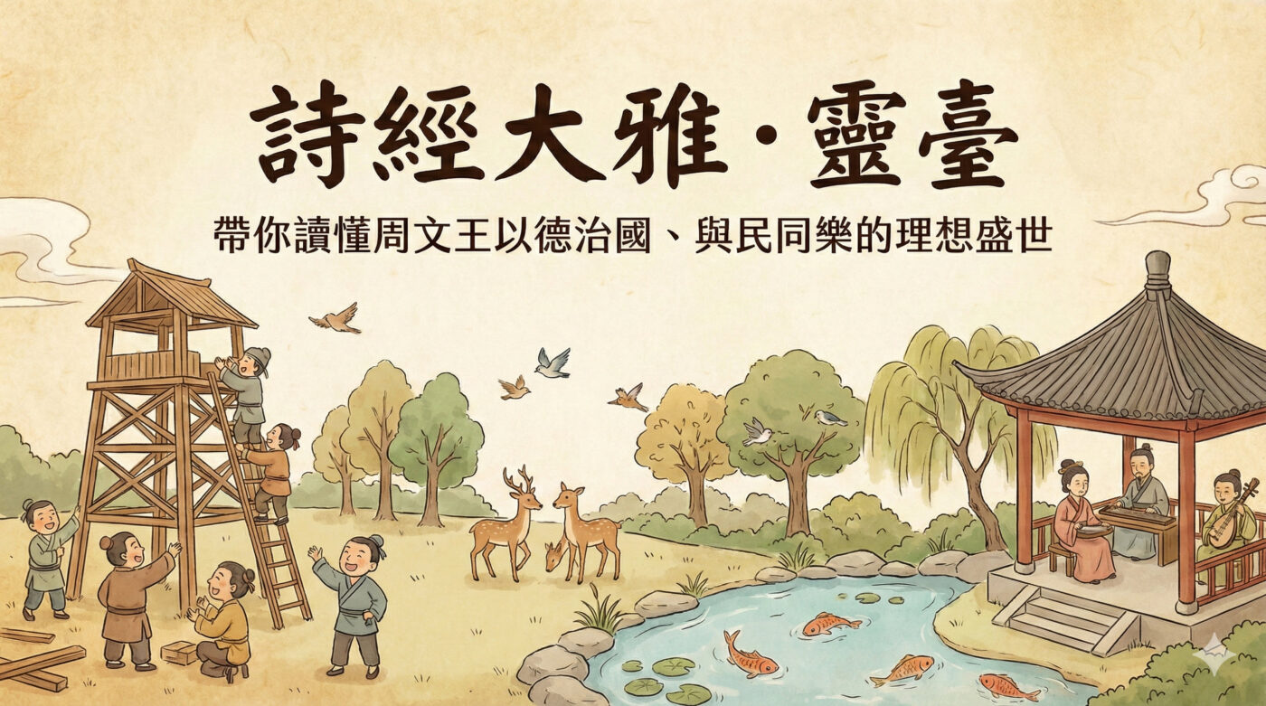 詩經大雅文王：讀1篇古代君王與民同樂的場景