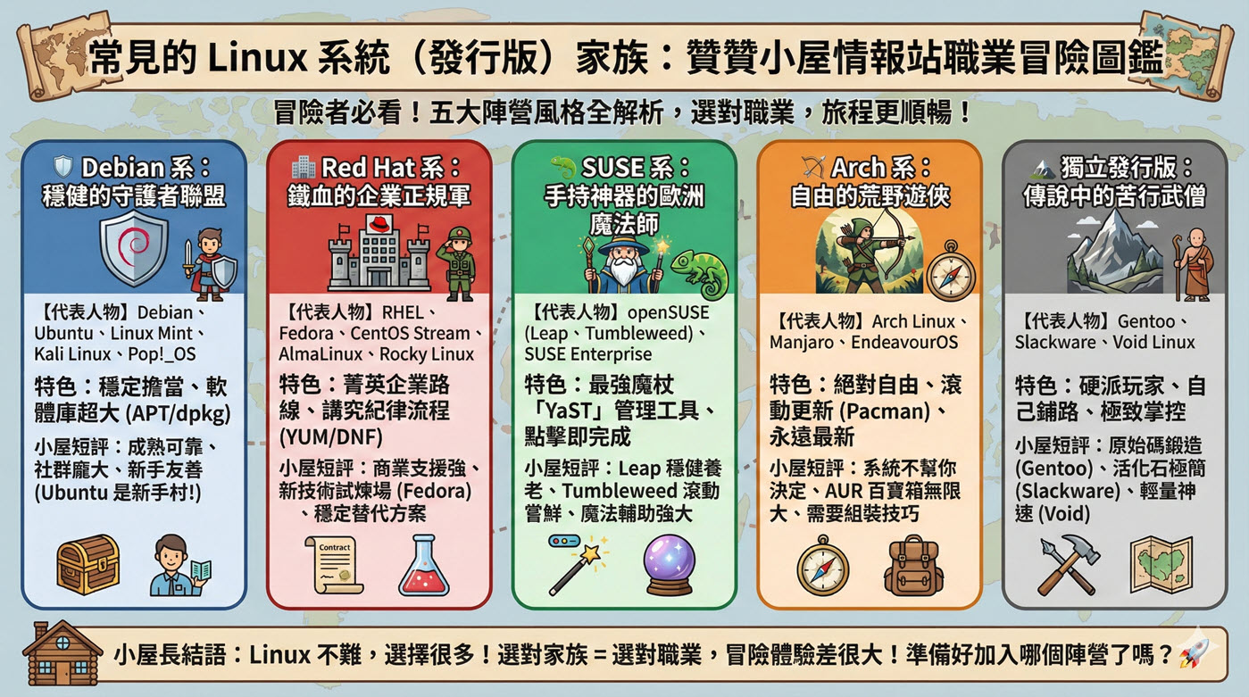 二、Linux版本推薦