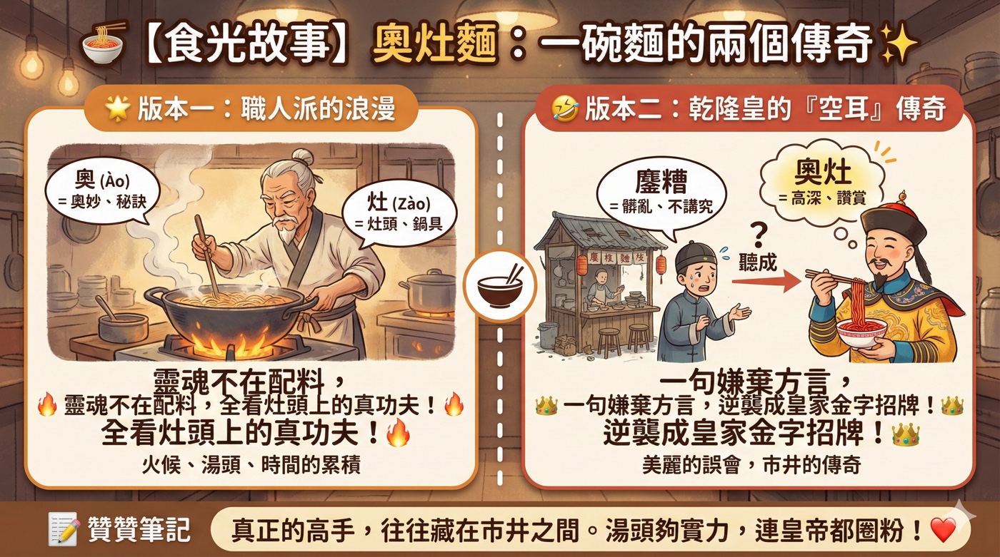 一、昆山奧灶麵由來